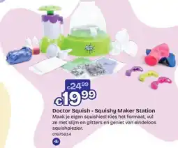 ToyChamp Doctor Squish Squishy Maker Station aanbieding