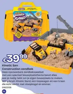ToyChamp Kinetic San Construction zandbak aanbieding