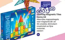 ToyChamp Geomag Magnetic Tiles Gems aanbieding