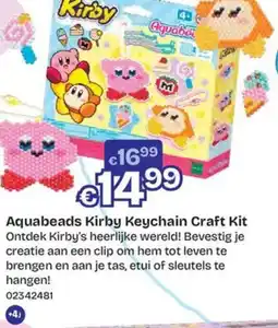 ToyChamp Aquabeads kirby keychain craft kit aanbieding
