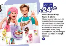 ToyChamp So slime yummy twist & slime aanbieding
