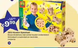 ToyChamp Ses houten speelset aanbieding
