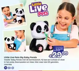 ToyChamp Little live pets my baby panda aanbieding