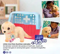 ToyChamp Little live pets ouchies labrador aanbieding