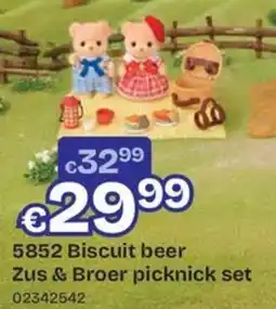ToyChamp biscuit beer zus & broer picknick set aanbieding