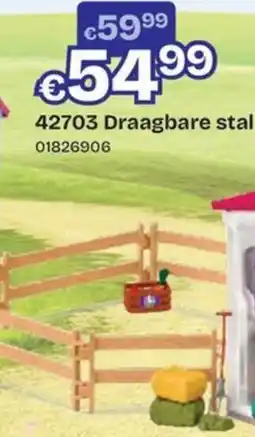 ToyChamp Draagbare stal aanbieding
