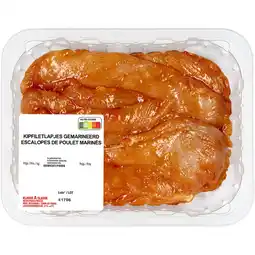 Albert Heijn Plukon Kipfiletlapjes gemarineerd bel aanbieding