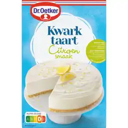 Albert Heijn Dr. Oetker Kwarktaart citroensmaak bakmix aanbieding