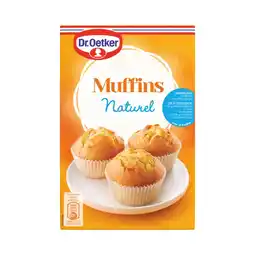 Albert Heijn Dr. Oetker Mix voor muffins naturel aanbieding