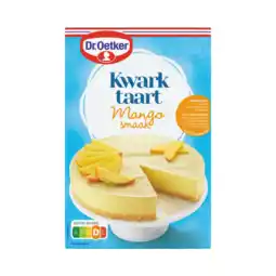Albert Heijn Dr. Oetker Kwarktaart mangosmaak bakmix aanbieding