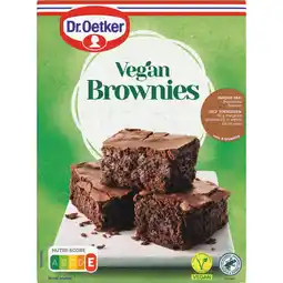Albert Heijn Dr. Oetker Vegan brownies choco aanbieding