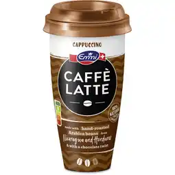 Albert Heijn Emmi Caffè latte cappuccino bel aanbieding