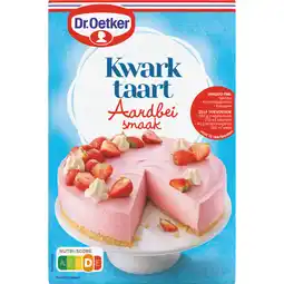 Albert Heijn Dr. Oetker Kwarktaart aardbeismaak bakmix aanbieding