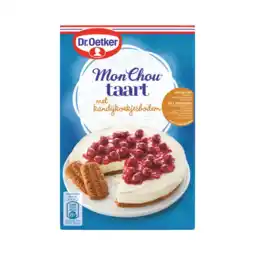 Albert Heijn Dr. Oetker Monchou taart kandijkoekjesbodem bakmix aanbieding