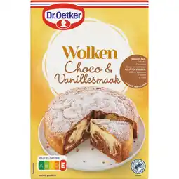 Albert Heijn Dr. Oetker Wolken choco & vanillesmaak aanbieding