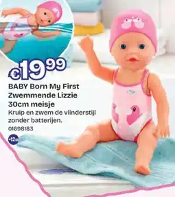 ToyChamp Baby born my first zwemmende lizzie aanbieding