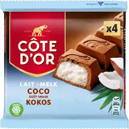 Albert Heijn Côte d'Or Melk kokos smaak aanbieding