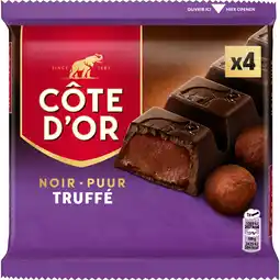 Albert Heijn Côte d'Or Noir puur truffé aanbieding