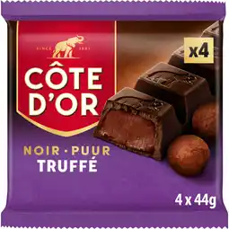Albert Heijn Côte d'Or Noir puur truffé aanbieding