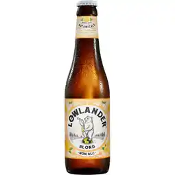Albert Heijn Lowlander Blond non-alc aanbieding