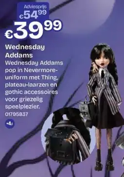 ToyChamp Wednesday addams aanbieding