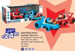 ToyChamp Gear2play neon bumper cars pro aanbieding