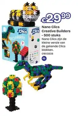 ToyChamp Nano clics clics clics creative builders aanbieding