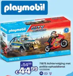 ToyChamp achtervolging met politie ophaaldienst aanbieding