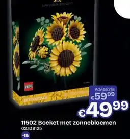 ToyChamp boeket met zonnebloemen aanbieding