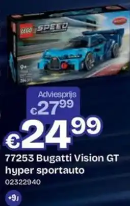 ToyChamp Bugatti vision gt hyper sportauto aanbieding