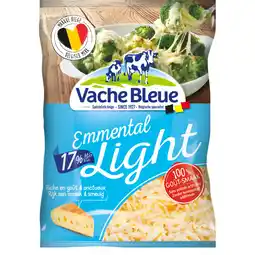 Albert Heijn Vache Bleue Geraspt Emmental light bel aanbieding
