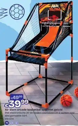 ToyChamp Air slam arcade basketbal spel met geluid aanbieding