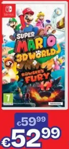 ToyChamp Nintendo switch Super mario 3dworld aanbieding