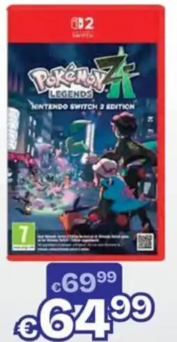ToyChamp Nintendo switch 2 Pokemon legends aanbieding