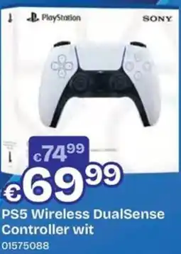 ToyChamp PS5 Wireless DualSense Controller wit aanbieding