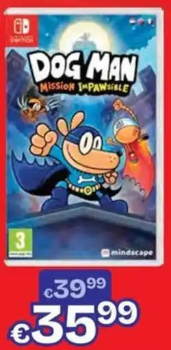 ToyChamp Nintendo Switch Dog man mission impawsible aanbieding