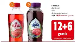 Colruyt SPA Fruit Grenadine bruisend aanbieding