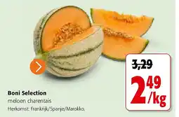 Colruyt Boni Selection meloen charentais aanbieding