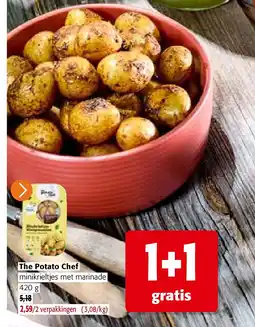 Colruyt The Potato Chef minikrieltjes met marinade 420 g aanbieding