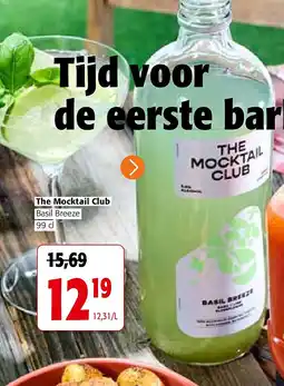 Colruyt The Mocktail Club Basil Breeze 99 cl aanbieding