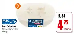 Colruyt Boni Selection haring yoghurt-dille 400 g aanbieding