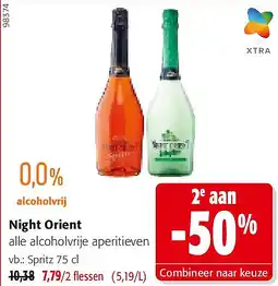 Colruyt Night Orient Spritz 75 cl aanbieding