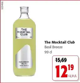 Colruyt The Mocktail Club Basil Breeze 99 cl aanbieding