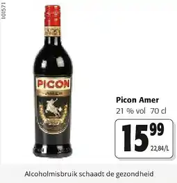 Colruyt Picon Amer 21 % vol 70 cl aanbieding