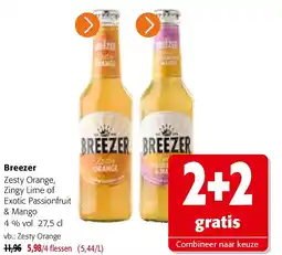 Colruyt Breezer Zesty Orange aanbieding