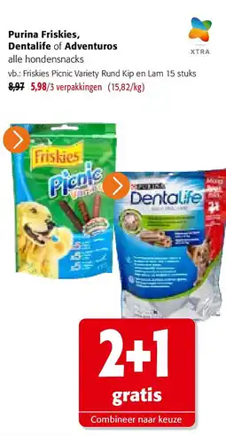 Colruyt Friskies Picnic Variety Rund Kip en Lam 15 stuks aanbieding