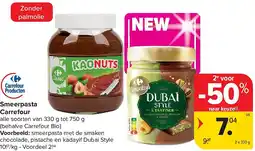 Carrefour Smeerpasta Carrefour aanbieding