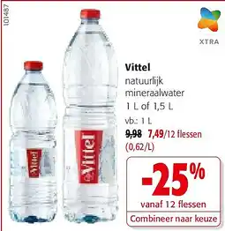 Colruyt Vittel 1 L aanbieding