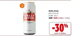 Colruyt Stella Artois pils 5,2 % vol in blik 50 cl aanbieding