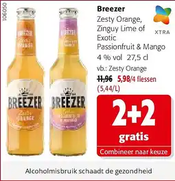Colruyt Breezer Zesty Orange aanbieding